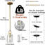 Luminaire suspendu en cristal Crystal-502831459