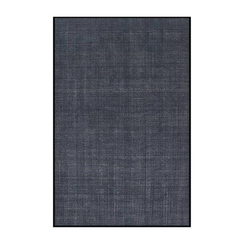 Tapis bleu marine oriental, Rectangle 4 pi x 6 pi