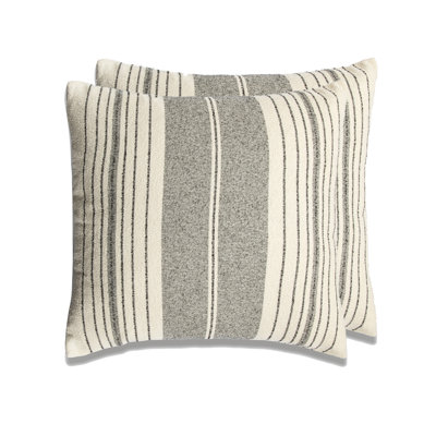 My Cottage Living French Stripe Pattern Pillow Cover and Insert