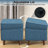 18.5" Wide Rectangle Storage Ottoman Stool, Entryway Ottoman Chairs,Footstools-1008855117