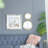 Circle Mirror with Iron Frame-1247909419