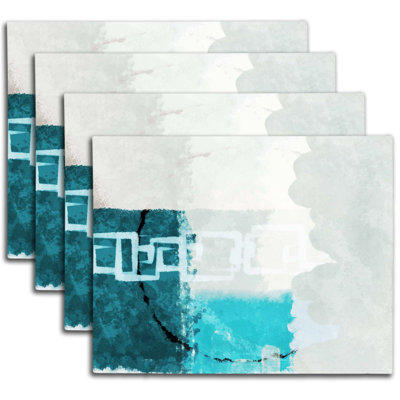 Napperon abstrait en polyester