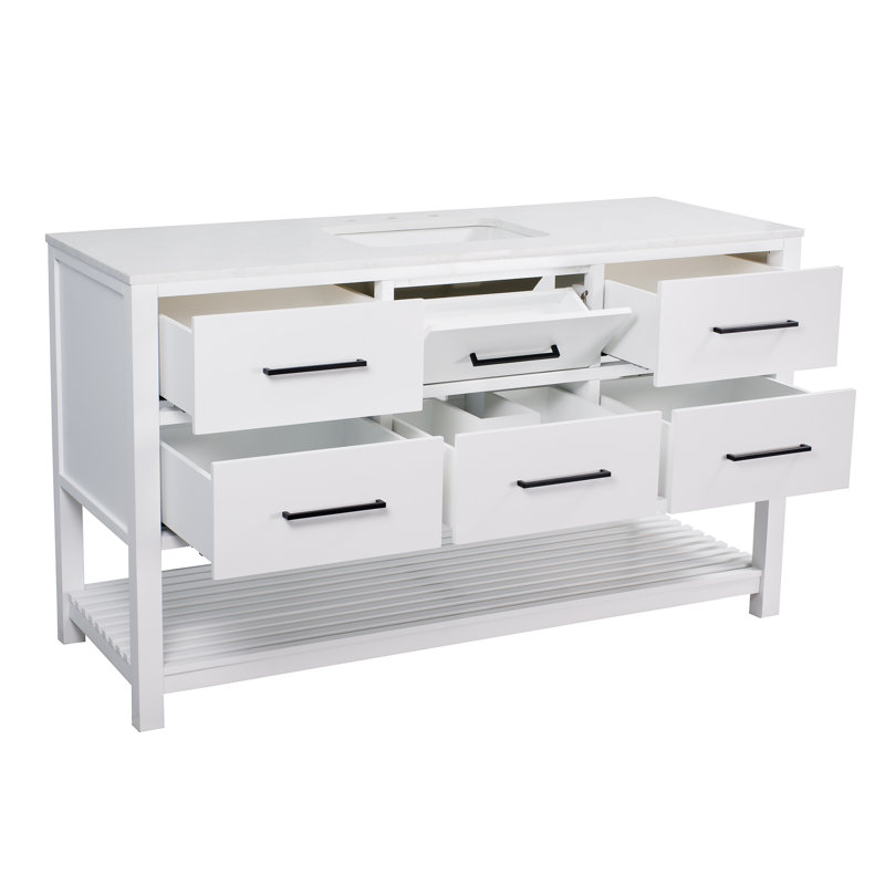 Meuble-lavabo simple 60 po Frey