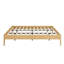 Structure de lit contemporaine à profil bas avec base de grille interne durable-460570004