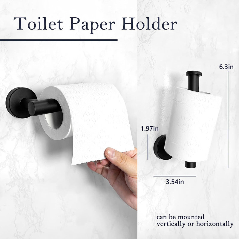 9 - Piece Bathroom Hardware Set