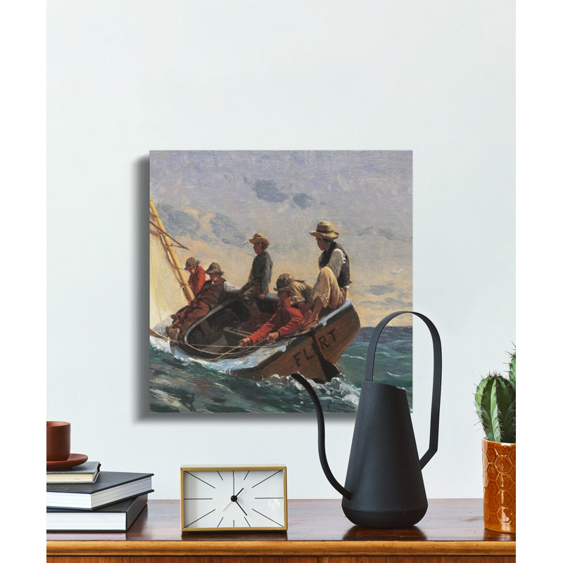 1 Piece Wrapped Canvas Wall Art Set, 6x6