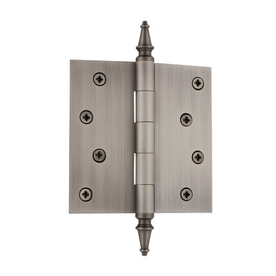 4'' x 4'' Brass Butt Bearing Hinge