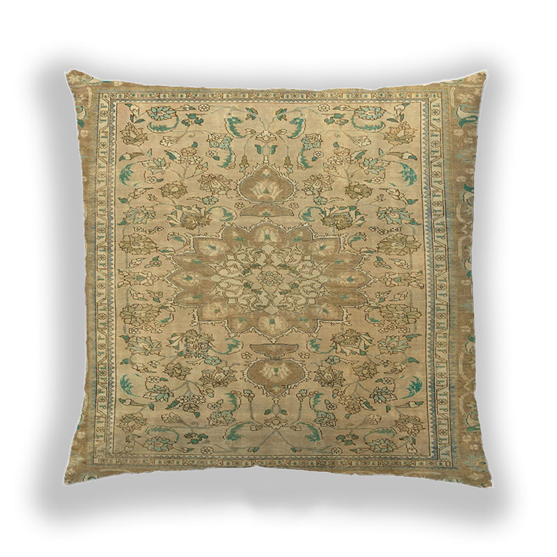 Coussin Abstract 2872, Microsuède