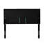 Tête de lit tapissier gris anthracite pour grand lit, ton grand contemporain tendance-130155386