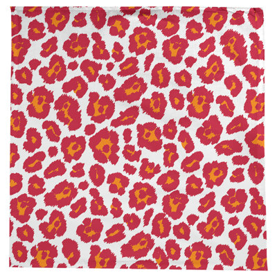 Animal Print Cotton Blend Tablecloth