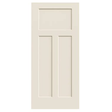 RELIABILT Colonist Textured 36-in x 80-in Primed 6-panel Hollow Core Primed  Molded Composite Bifold Door in the Closet Doors department at