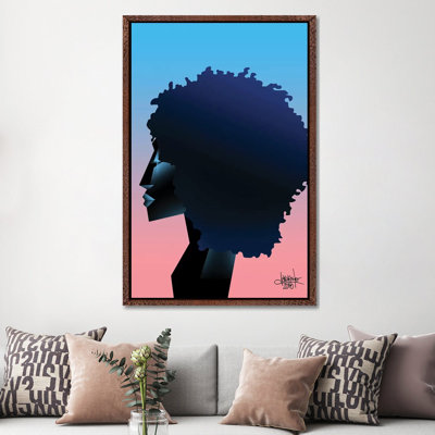 Space Is The Place V by VCalvento - Print on Canvas