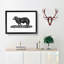 Sheep Illustration - Picture Frame Drawing Print-55619118-55619120