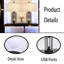 Lampe de table USB en métal Sarahsville