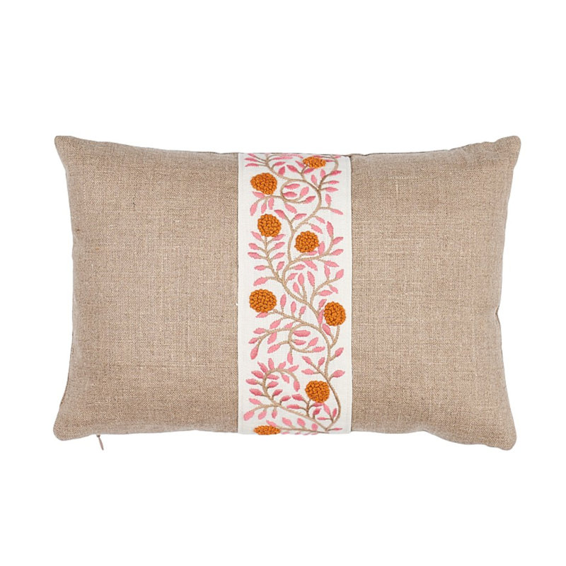 Ashoka Pillow, Light Brown