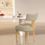 Ensemble de 2 chaises de salle à manger rembourrées Alimia-102157752-102157751