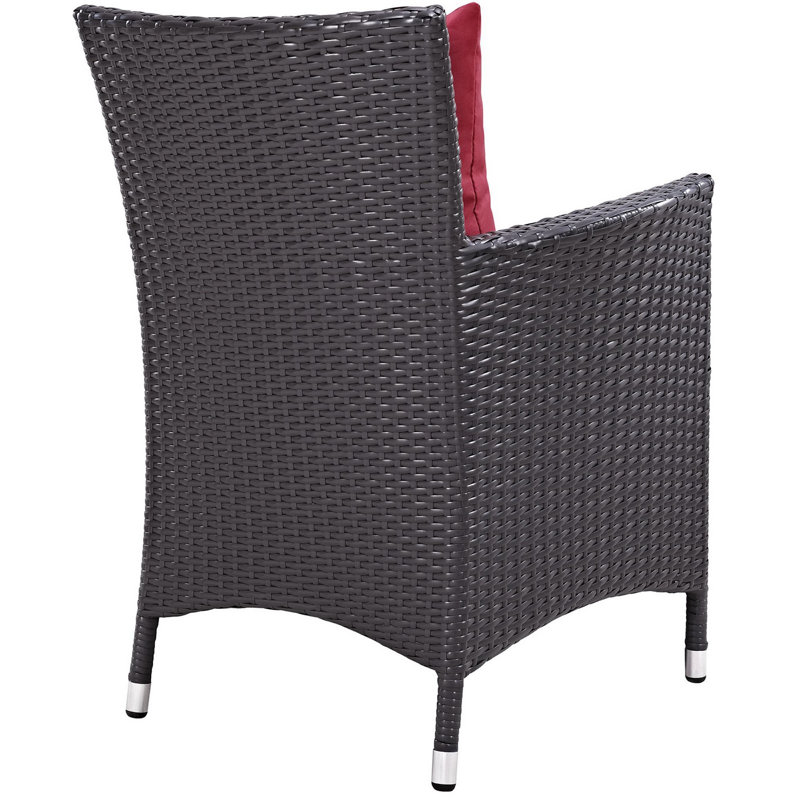 Convene 11 Piece Dining Set, Red, 10