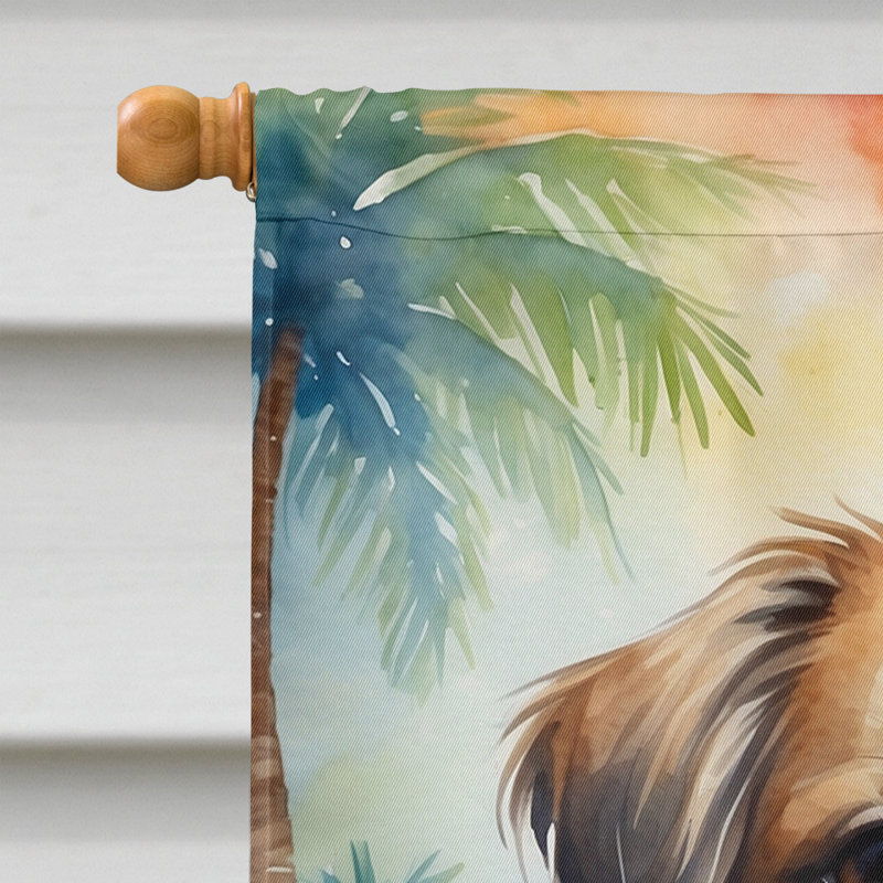 Drapeau pour animal à double face H 40 po x l 28 po