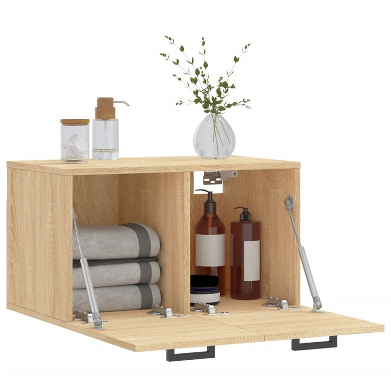 Mariely Bathroom Cabinet, Sonoma Oak