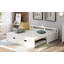 Lit de jour extensible avec couchette, lit de jour en bois avec couchette-1029506674