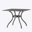 TABLE CAILLETTE EN CAOUTCHOUC I 39IN SQ