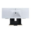 48"Modern Freestanding Bathroom Vanity With Resin Basin