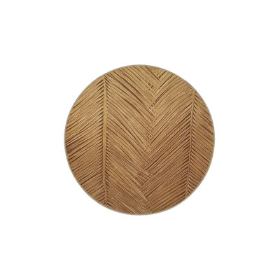Dry Leaf Themed Decorative Machine Washable Rug