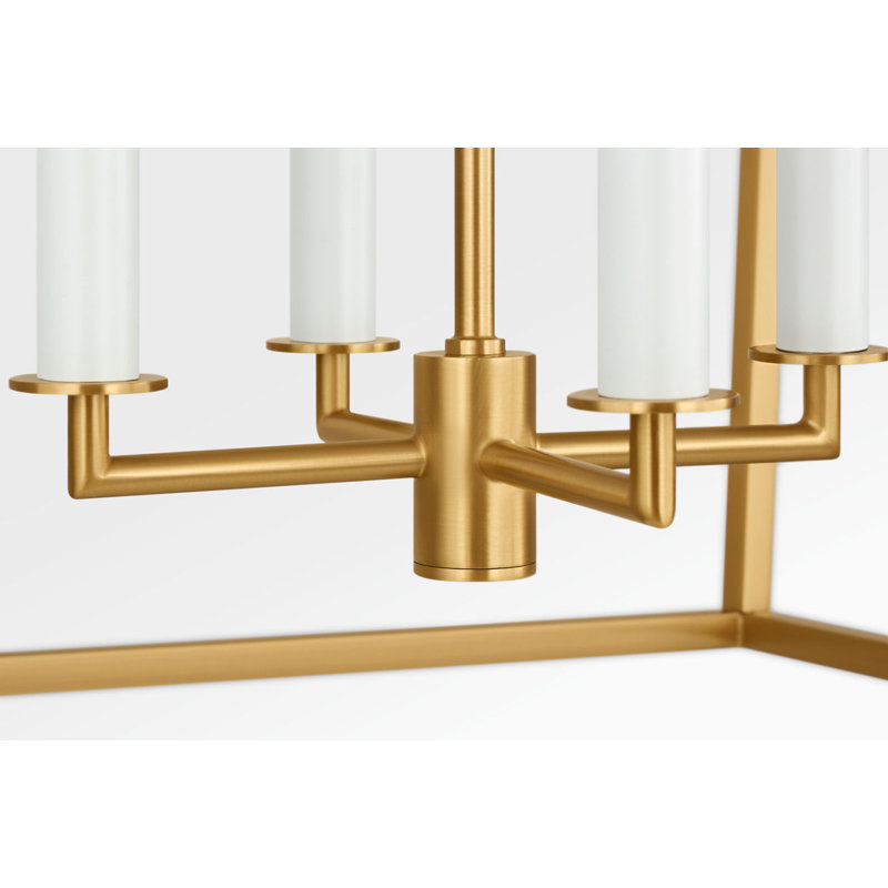 Carlyle Lantern, 98" H x 21" W  x 21" D, Burnished Brass, 4