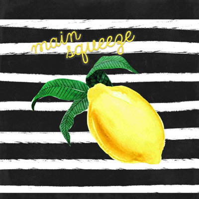 " Lemon On Stripes "