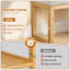 Banc à chaussures en bois massif, structure épaisse et siège rembourré doux, banc à langer pour petits espaces, salon, chambre à coucher, facile à assembler-373265762