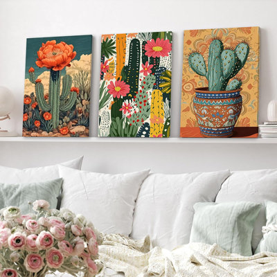 3 Piece Wrapped Canvas Print