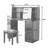 Elegant makeup vanity desk