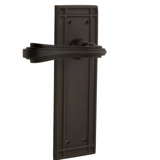 Mission Plate Privacy (Bed & Bath) with Fleur Lever