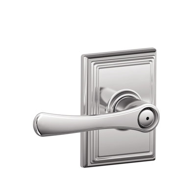 Avila Lever with Addison Trim Bed and Bath Lock
