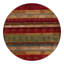 Tapis intérieur / extérieur à motif floral rouge / beige Merrimac-46099676
