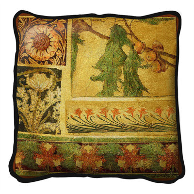 Arts & Crafts IV Cotton Throw Pillow