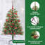 150cm H Lighted Artificial Christmas Tree-149093840