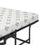 Lit escamotable 75W avec matelas 75W-101342511-101342508