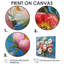 Radiant Bouquet - pivoines, impression d'art mural-1902566111-1902566110