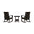 Bayview 3 Piece Wicker Rocking Chair Set-680299488