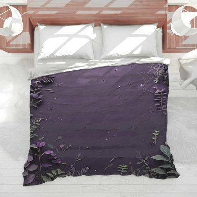 Édredon à motif floral Boho Boho
