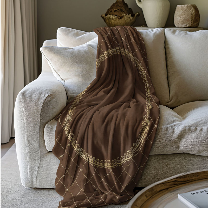 Throw Blanket, 80" L x 60" W