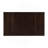 Rectangular 52-Inch Extension Dining Table, Cappuccino