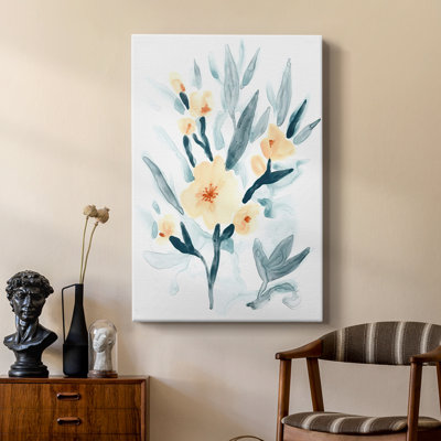 Indigo et rosé I - galerie Cavas sur mesure
