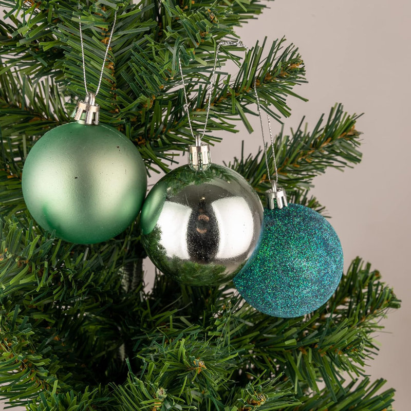 Polyvinyl Chloride (PVC) Bauble, Turquoise, 6cm H x 6cm W x 6cm D