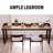 Wrinkle 3 Piece Solid Wood Writing Desk Office Set