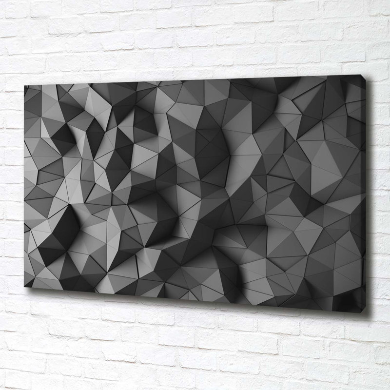 Abstract 3D Background - Wrapped Canvas Print