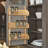 Rev-A-Shelf Adjustable 3-Shelf Cabinet Door Mount Spice Rack -14228976