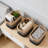 Woven Cotton Rope Storage Basket Set, Foldable Handmade Organizer For Bathroom, Living Room, Nursery, And Toy Storage-1983898872