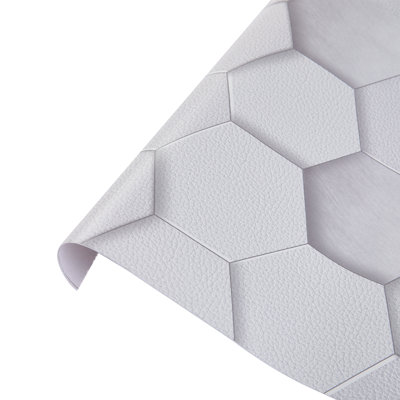 Alecxa 10m x 45cm 3D Embossed Peel & Stick Wallpaper Roll